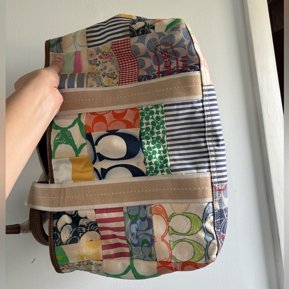 Coach Patchwork multicolor bag - Picture 11 of 15